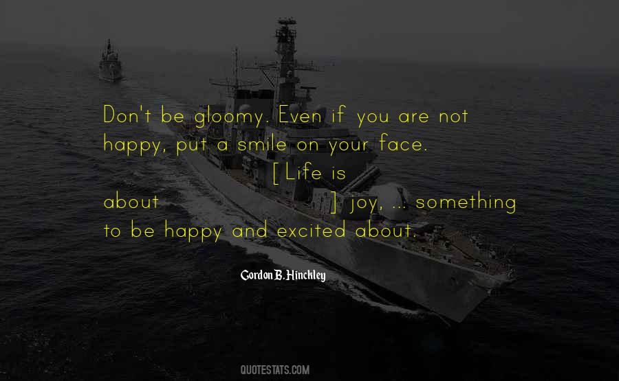 Happy Life Smile Quotes #815361
