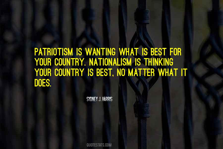Patriotism Nationalism Quotes #726748