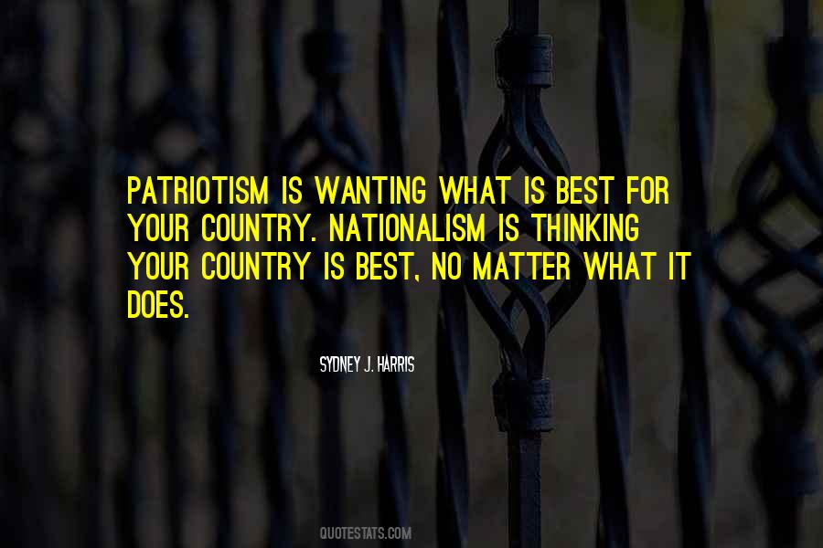 Patriotism Nationalism Quotes #726748