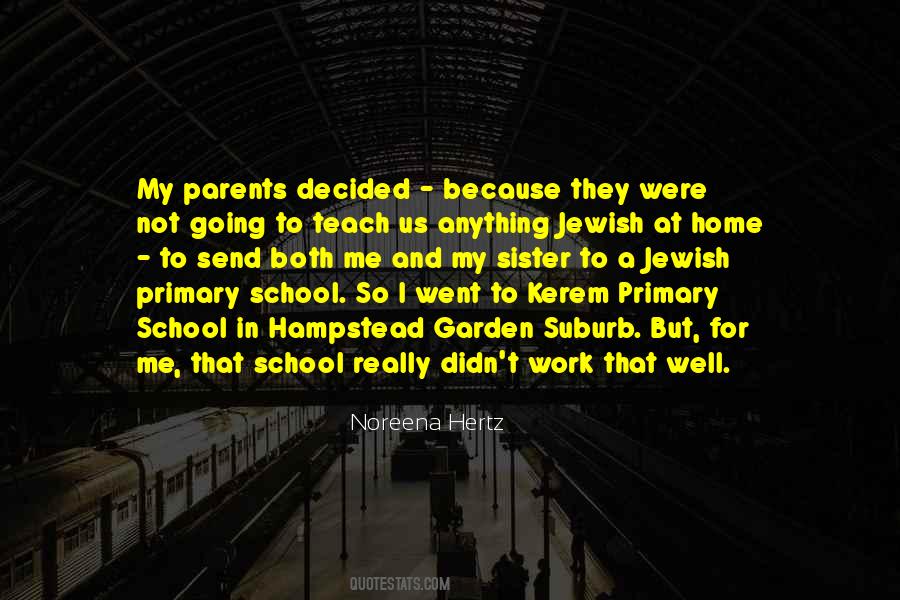 Parents School Quotes #1138432