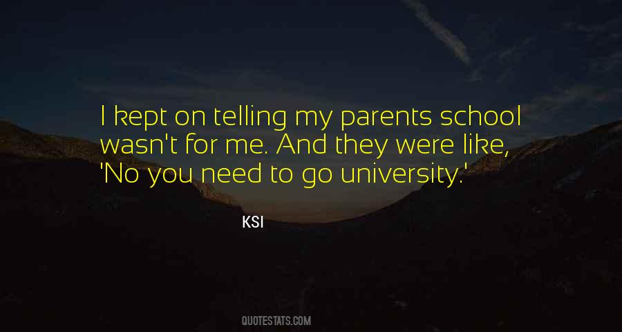 Parents School Quotes #544630