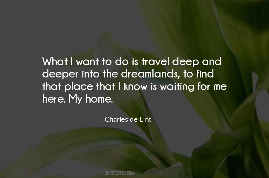 Deep Home Quotes #1214575
