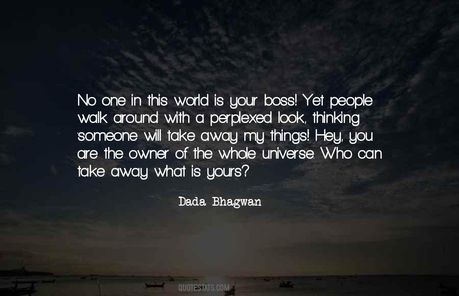 You Are The Owner Quotes #746629