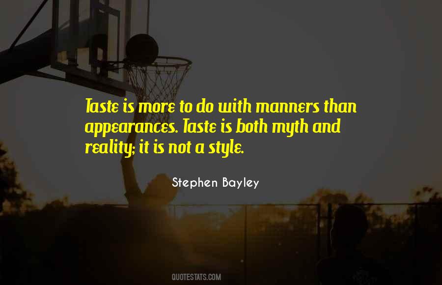 Taste And Style Quotes #1028118