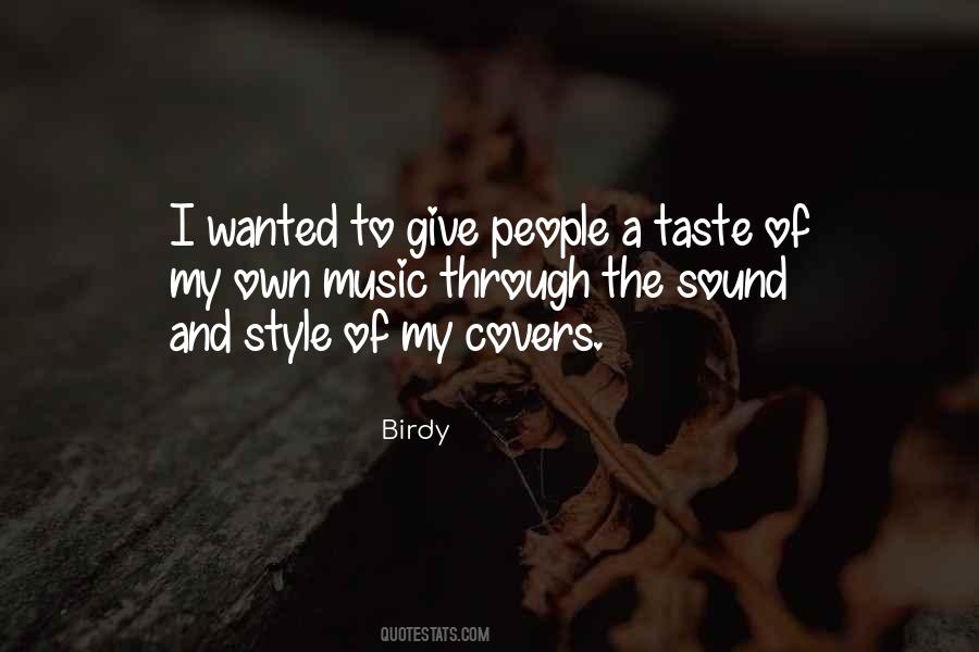 Taste And Style Quotes #256381