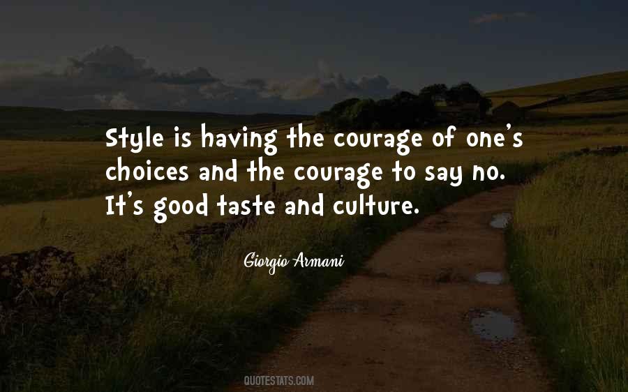 Taste And Style Quotes #260699