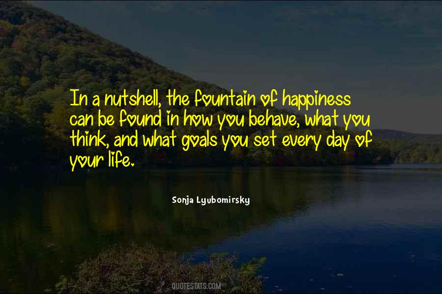 Life In A Nutshell Quotes #809454
