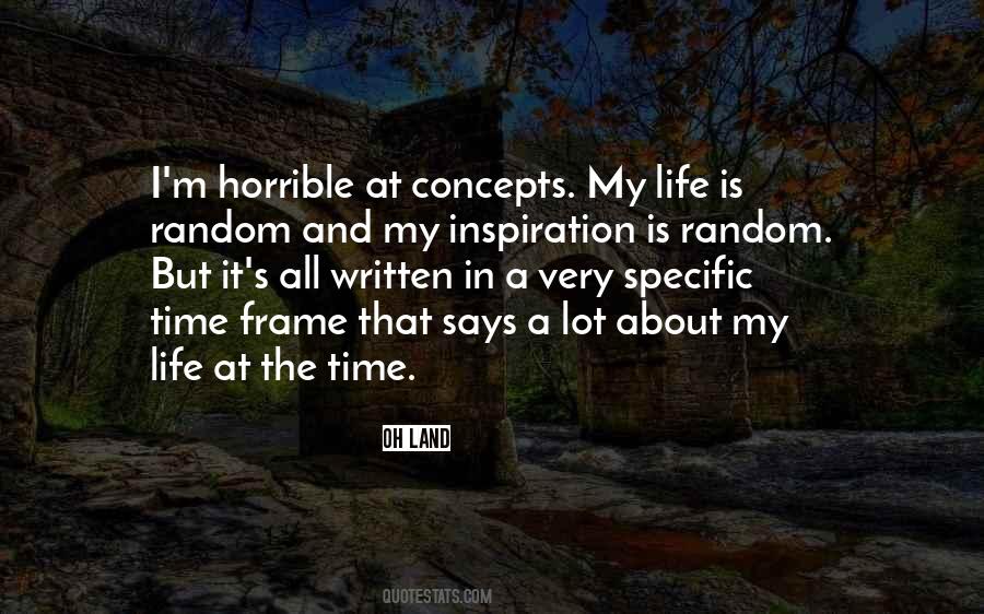 Frame Your Life Quotes #237318