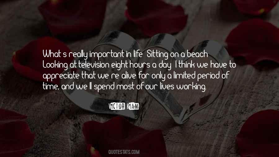 On A Beach Quotes #1457060