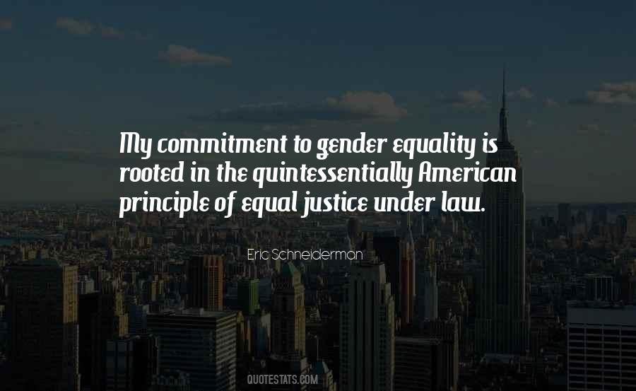 Equal Justice Under The Law Quotes #285898