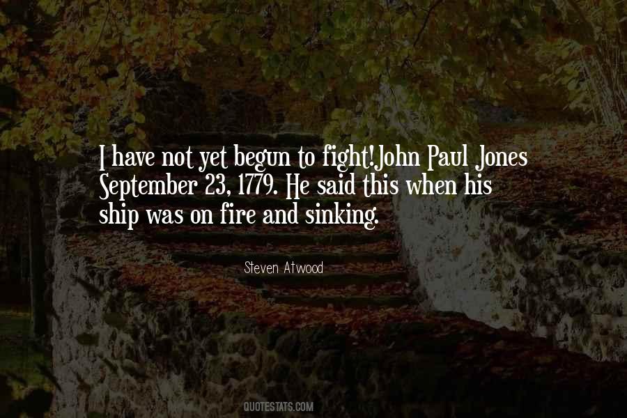 Paul Jones Quotes #1808778