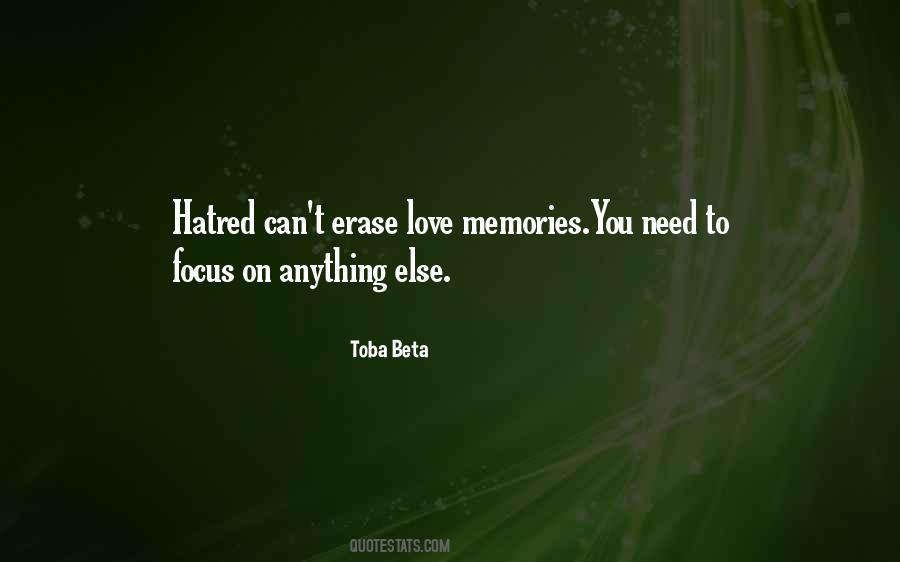Erase All Memories Quotes #1496622