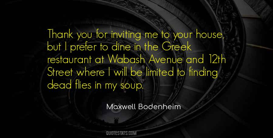 Quotes About Thank You For Inviting Me #1108049