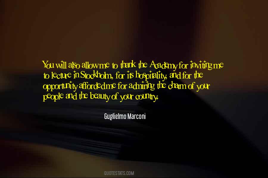 Quotes About Thank You For Inviting Me #781337