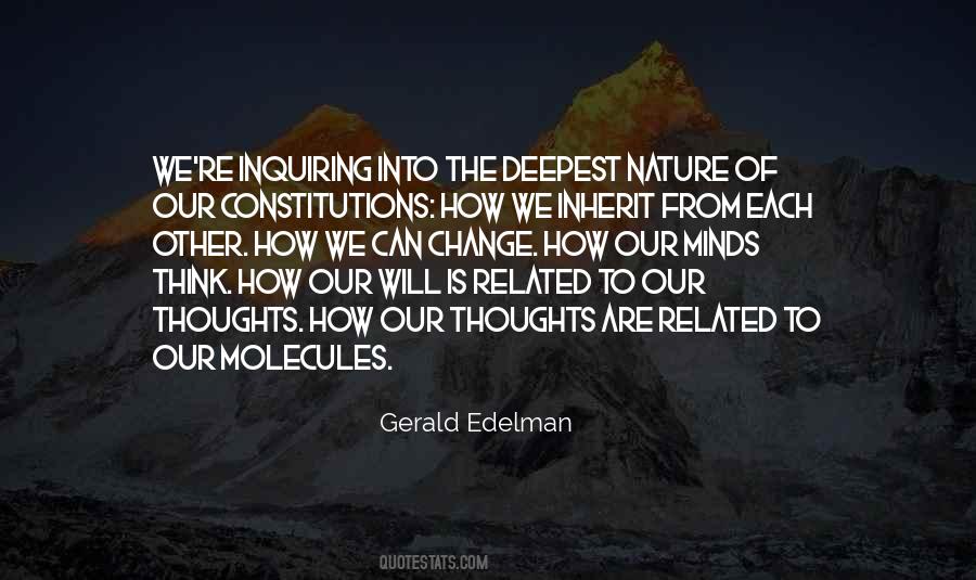 Nature Will Change Quotes #1065871