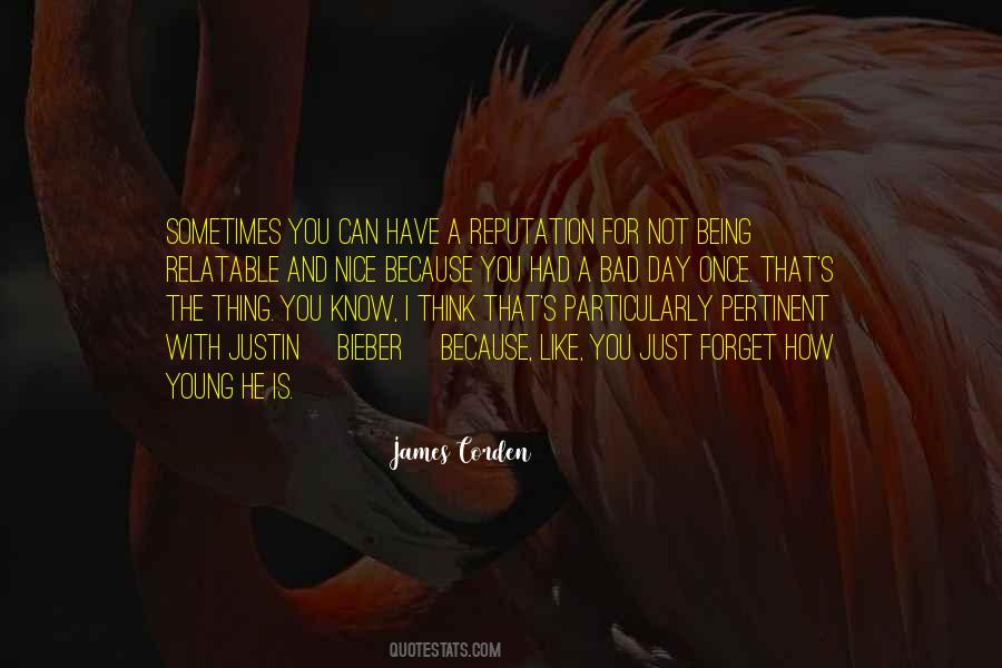 Not A Bad Day Quotes #1399184