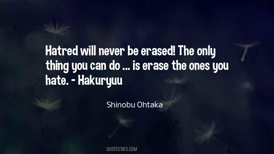 Erase You Quotes #249481