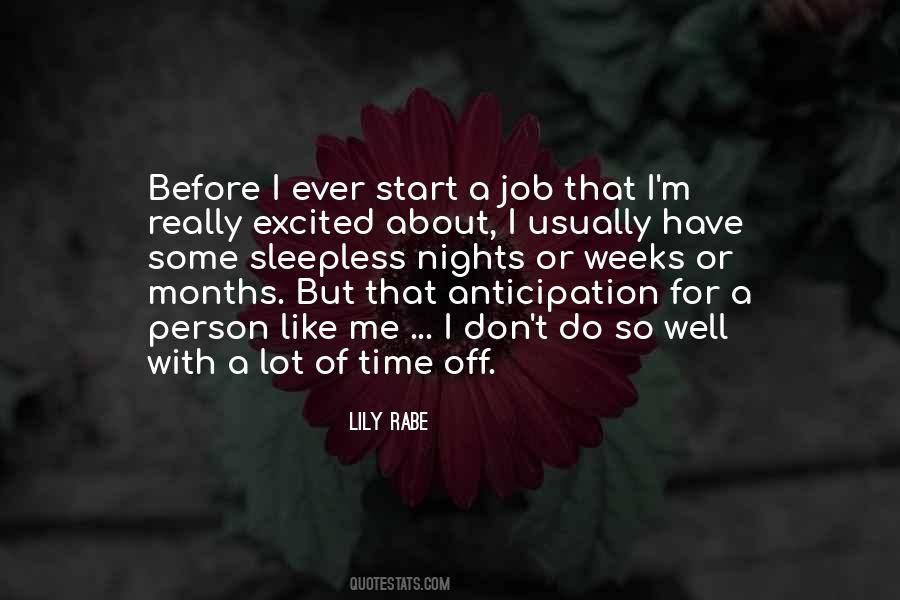 Excited Anticipation Quotes #914825