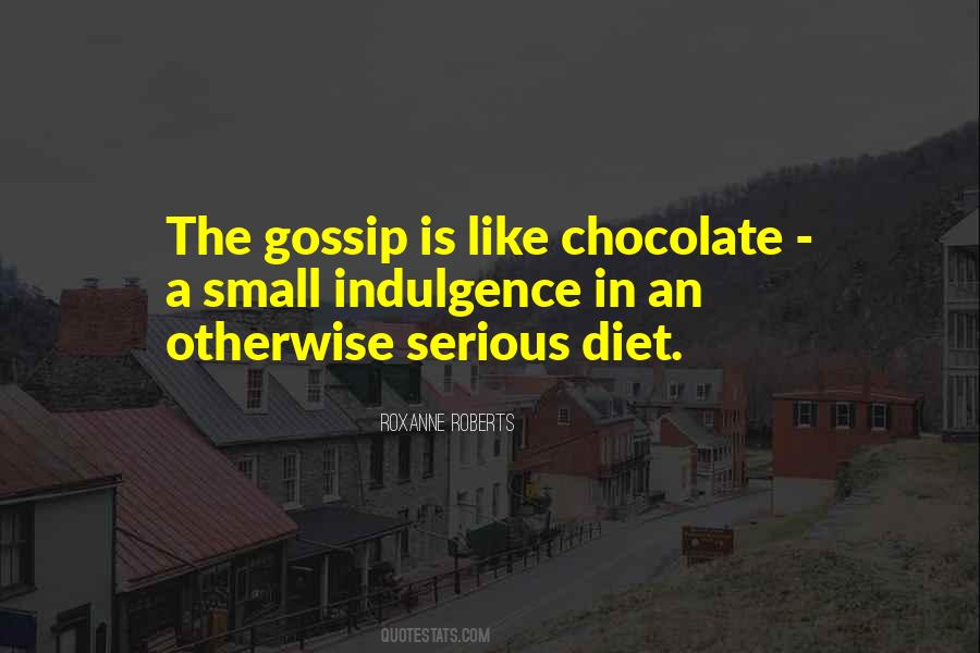 Chocolate Diet Quotes #71692