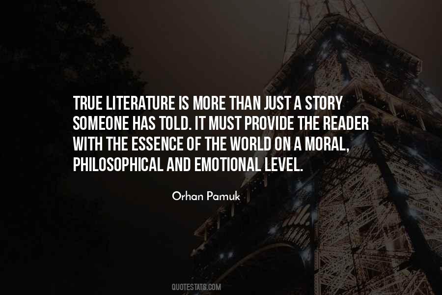 Quotes About World Of Literature #1366080