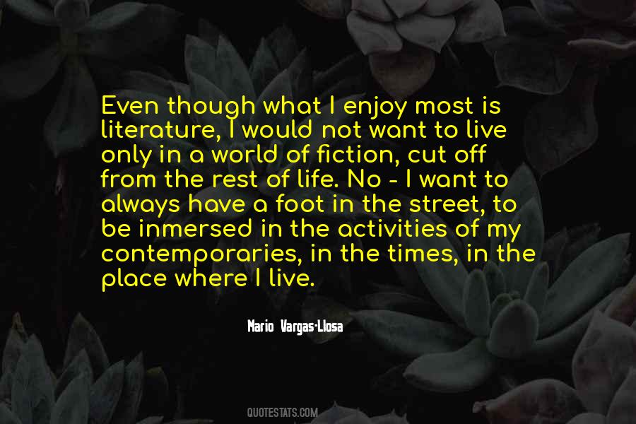 Quotes About World Of Literature #1815143