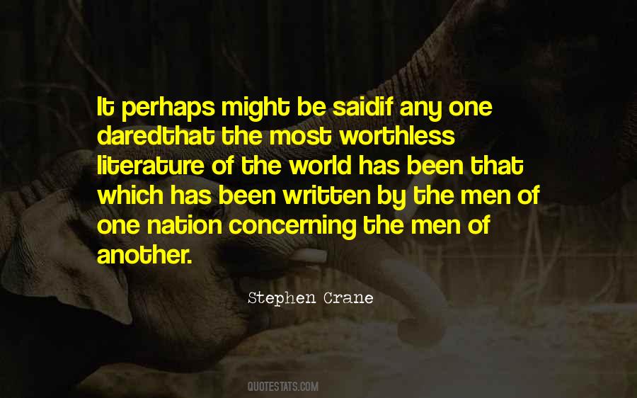 Quotes About World Of Literature #235321