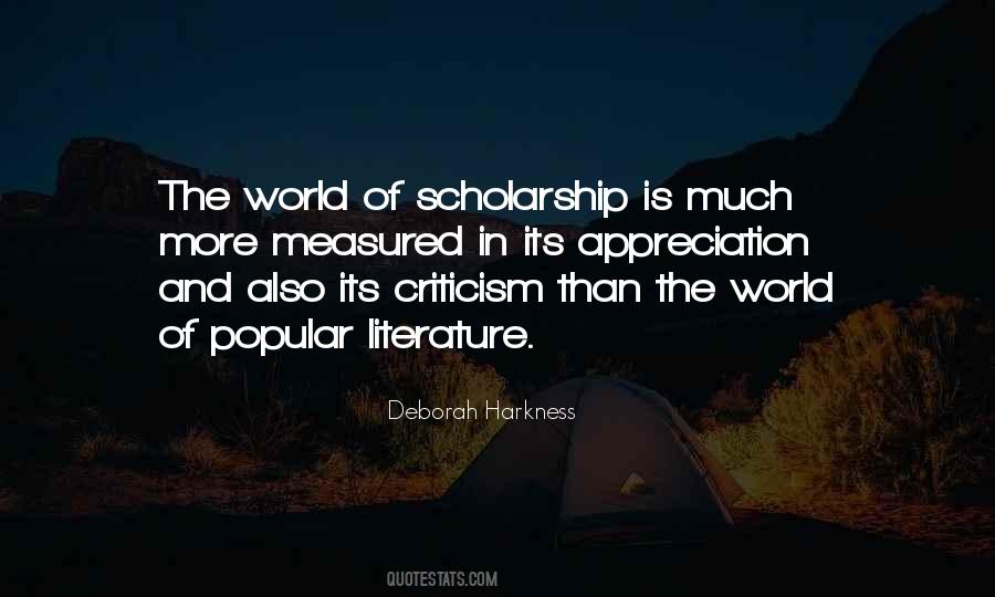 Quotes About World Of Literature #448630