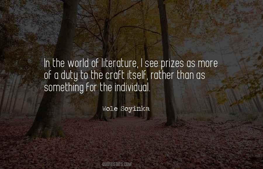 Quotes About World Of Literature #533052