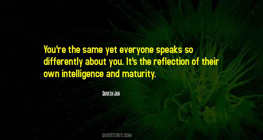 Quotes About And Maturity #1813532