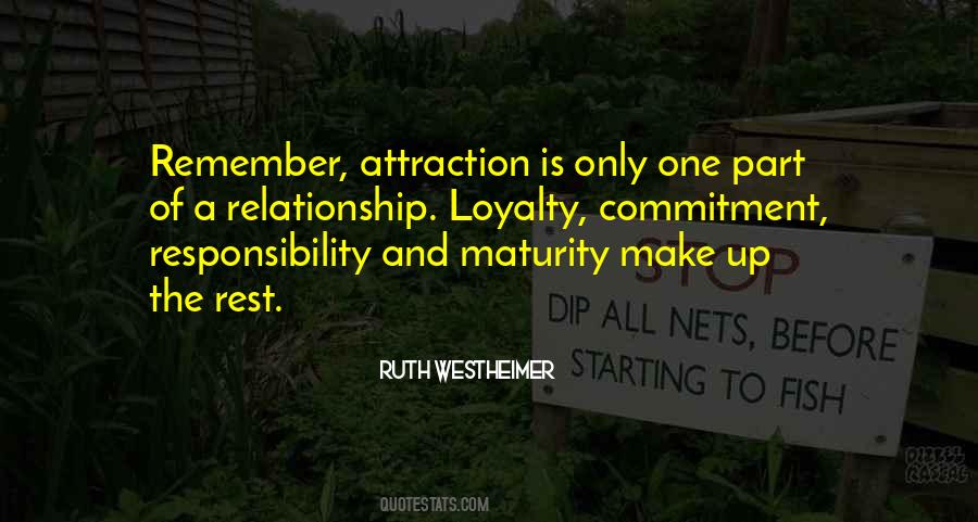 Quotes About And Maturity #816380