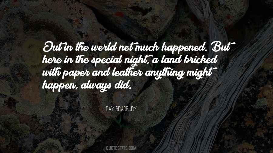 Special Night Quotes #1171468