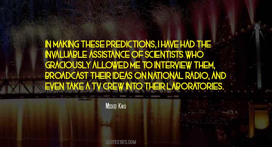 Radio Interview Quotes #463353