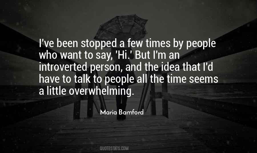 Introverted Person Quotes #995787