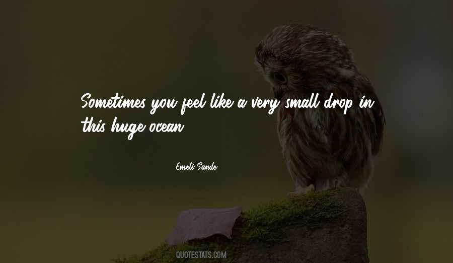 Ocean Small Quotes #458849