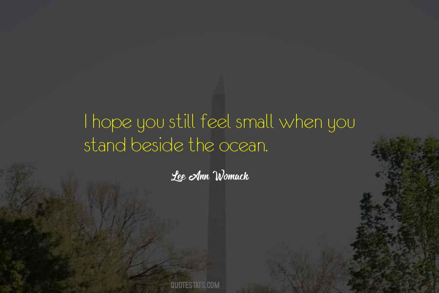 Ocean Small Quotes #947828