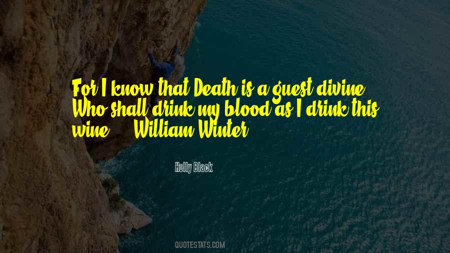 Winter In The Blood Quotes #1047955