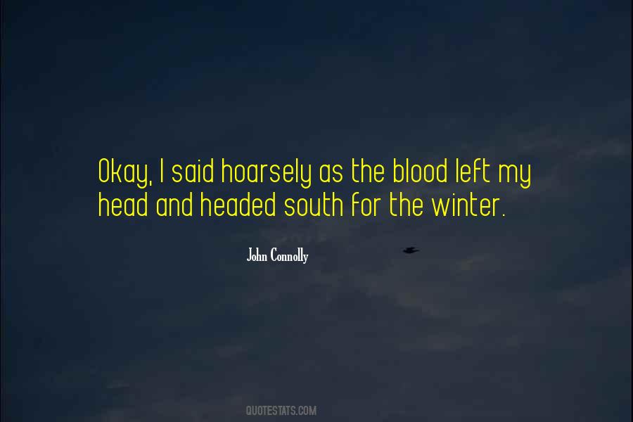 Winter In The Blood Quotes #1142653