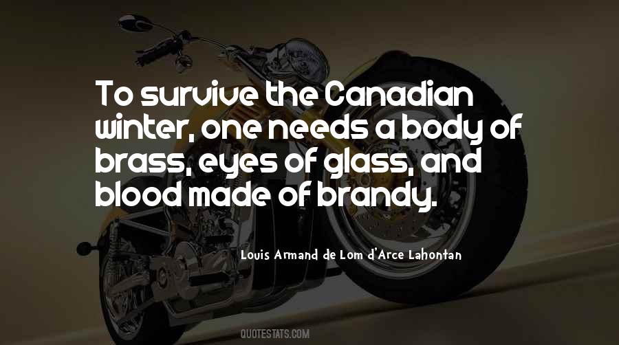 Winter In The Blood Quotes #680172