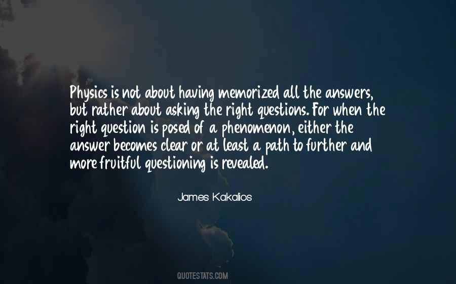All The Answers Quotes #1692012