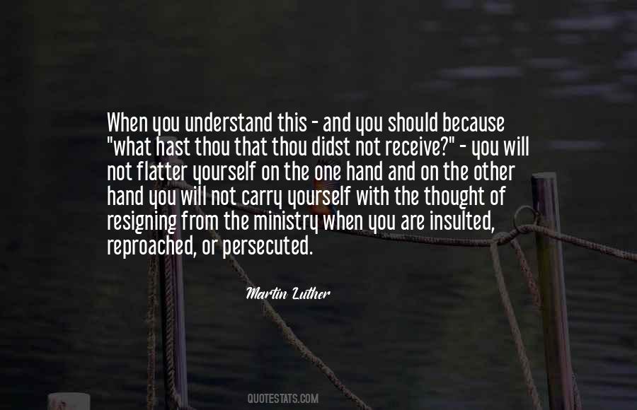 On Understand Quotes #15486