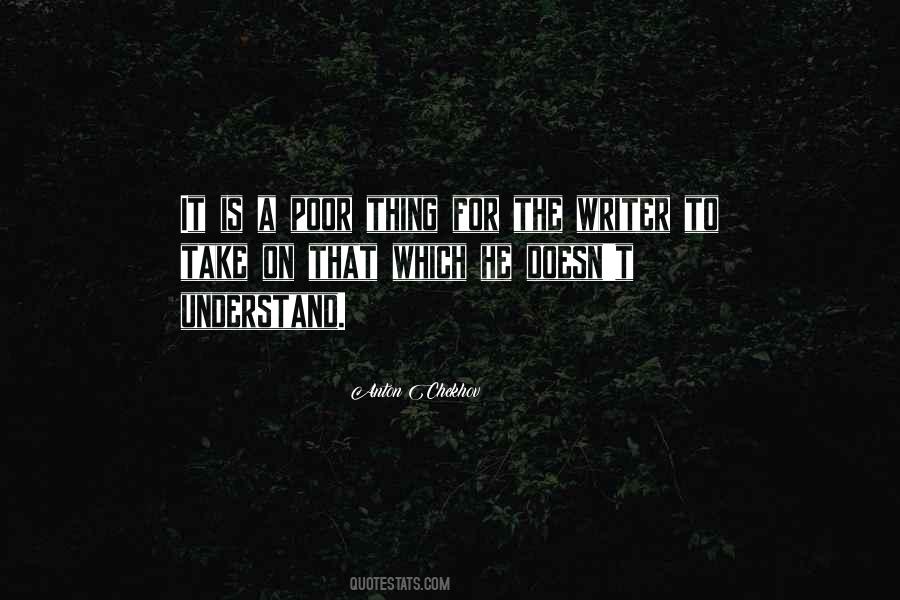 On Understand Quotes #89914