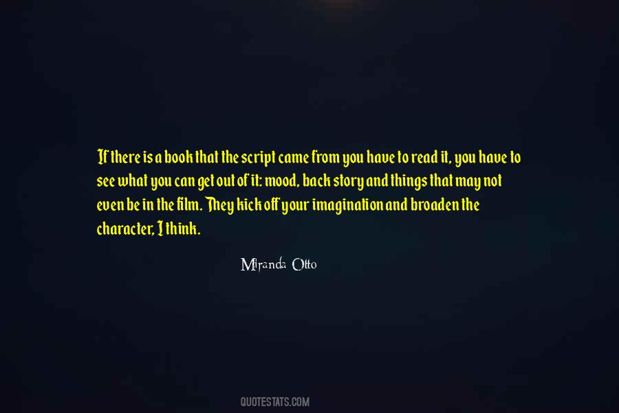 Out Of Imagination Quotes #1568369