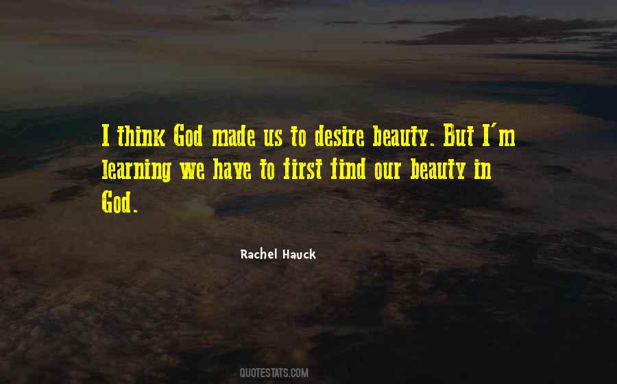 Beauty God Quotes #103937