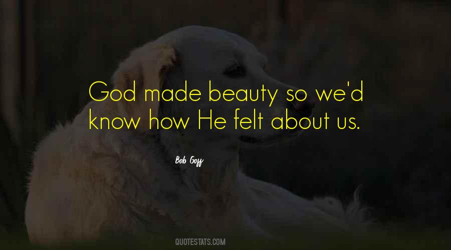 Beauty God Quotes #293177