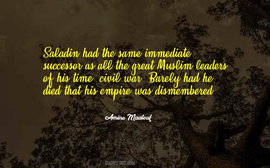 Muslim Leaders Quotes #1156781