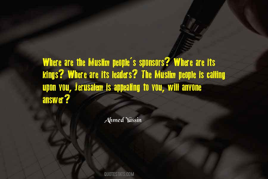 Muslim Leaders Quotes #493769