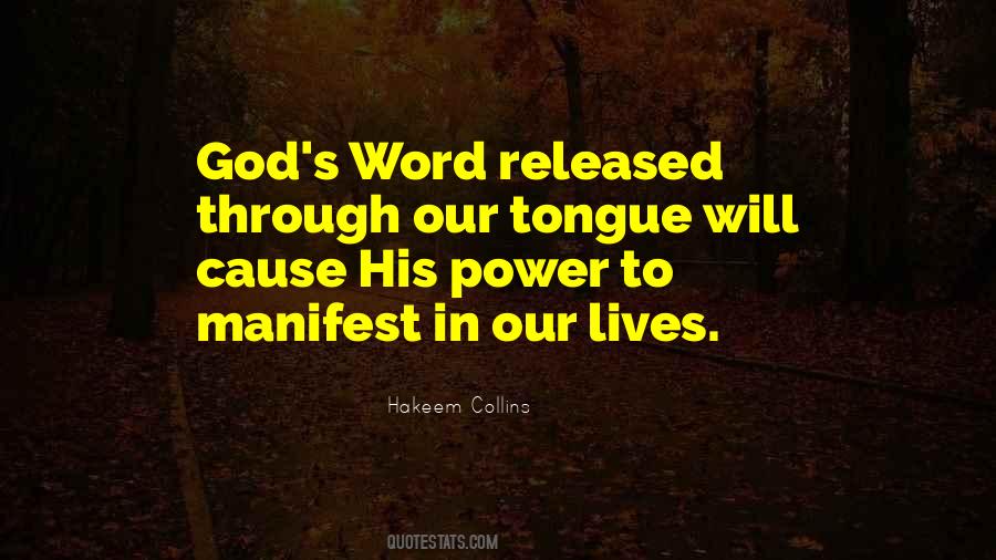 Power In The Tongue Quotes #508025