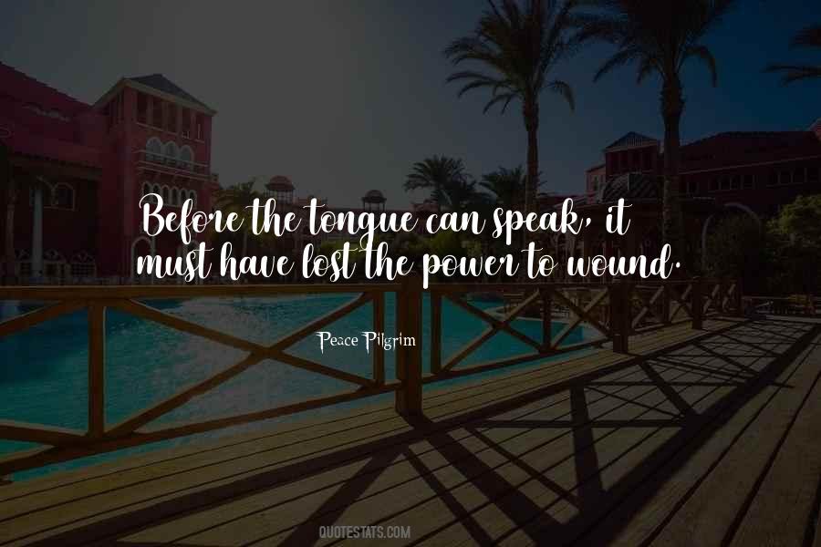 Power In The Tongue Quotes #899014