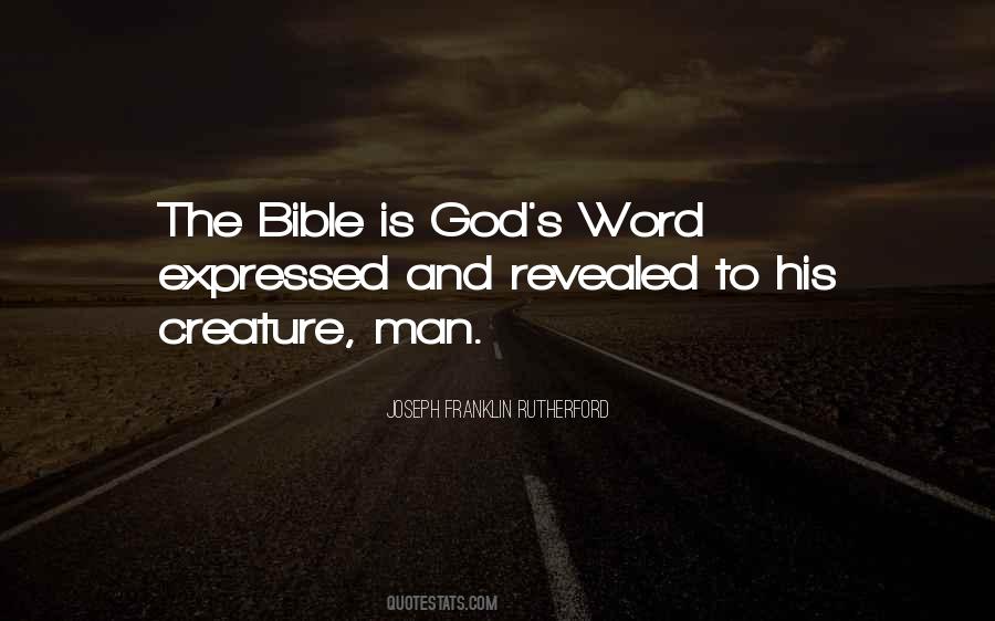 Bible Word Quotes #237826