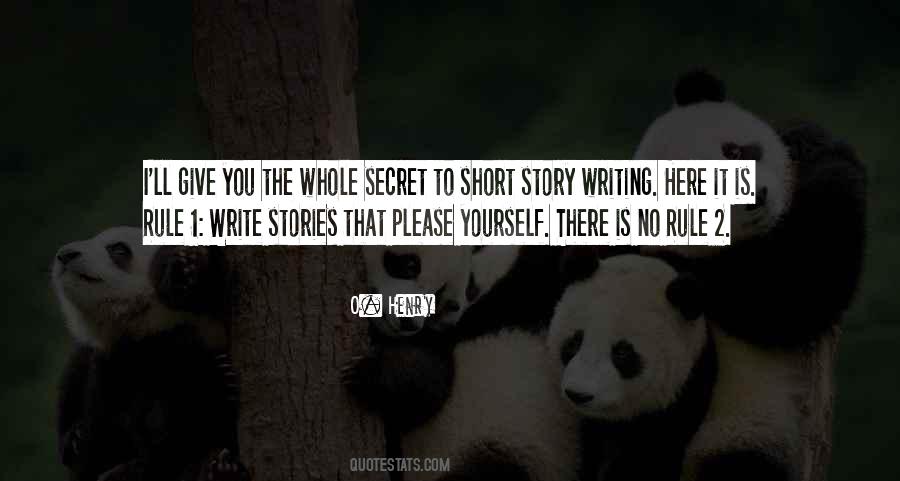 Secret Story Quotes #106618
